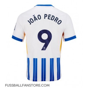 Brighton Joao Pedro #9 Replik Heimtrikot 2024-25 Kurzarm